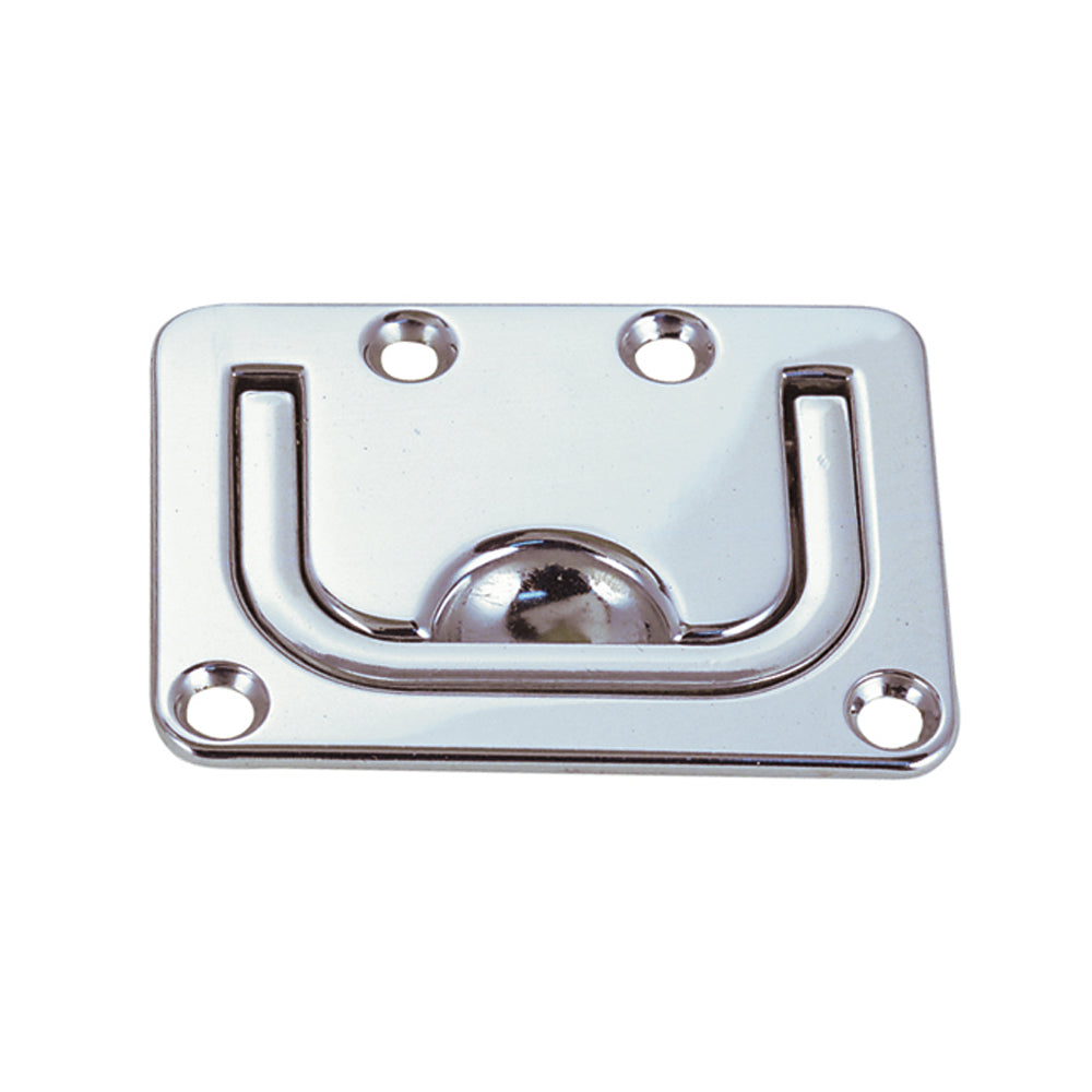 Perko Flush Lifting Handle 3"X2-1/4" Cp Zinc